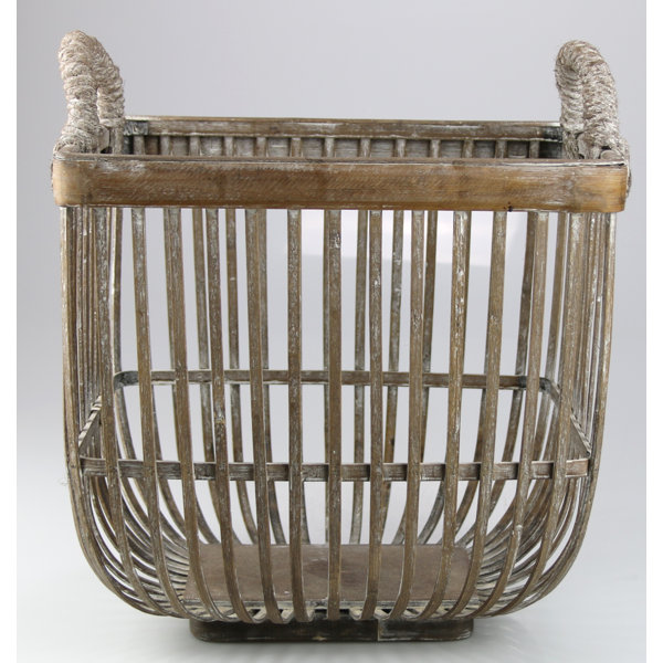 Bloomsbury Market Holzkorb aus Korbgeflecht | Wayfair.de